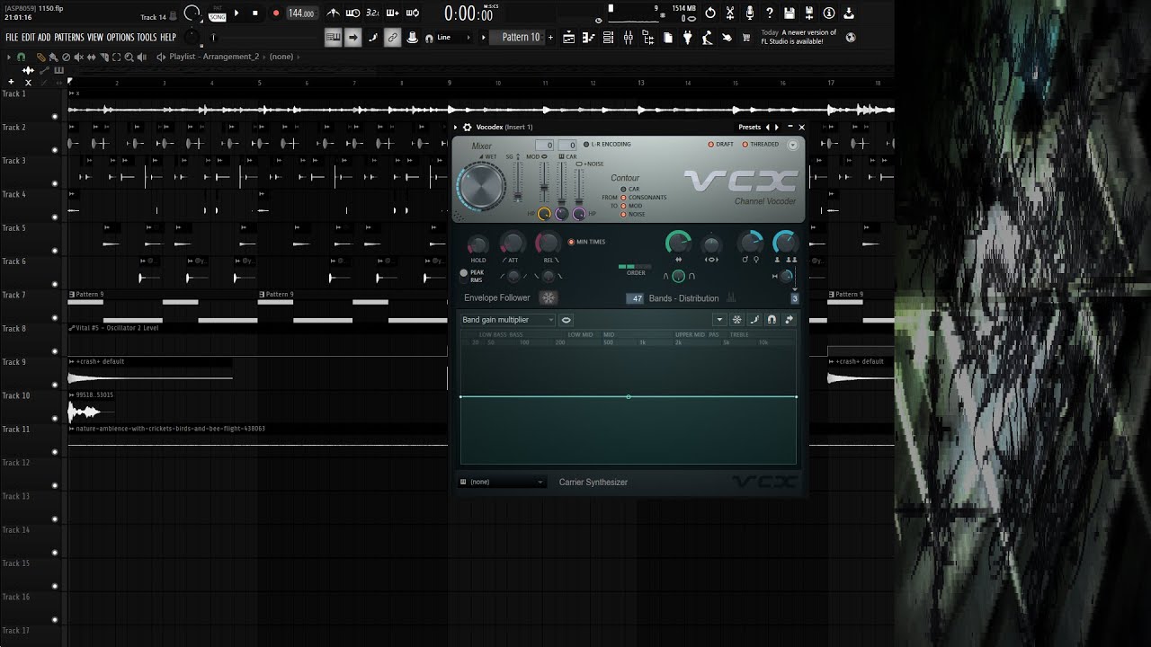 very cool fl stock plugin (vocodex)
