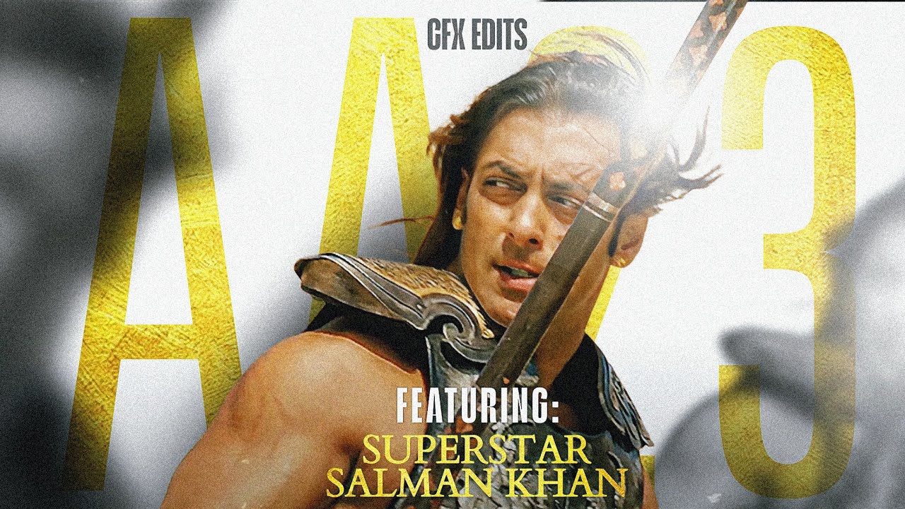 AA23 ft. Salman Khan | Anirudh Ravichander | Salman Khan X AA23 Status | CFX EDITS 