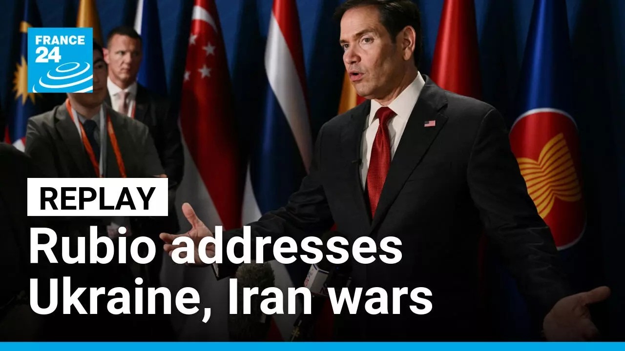 Replay: Marco Rubio addresses Middle East and Ukraine conflicts • FRANCE 24 English
