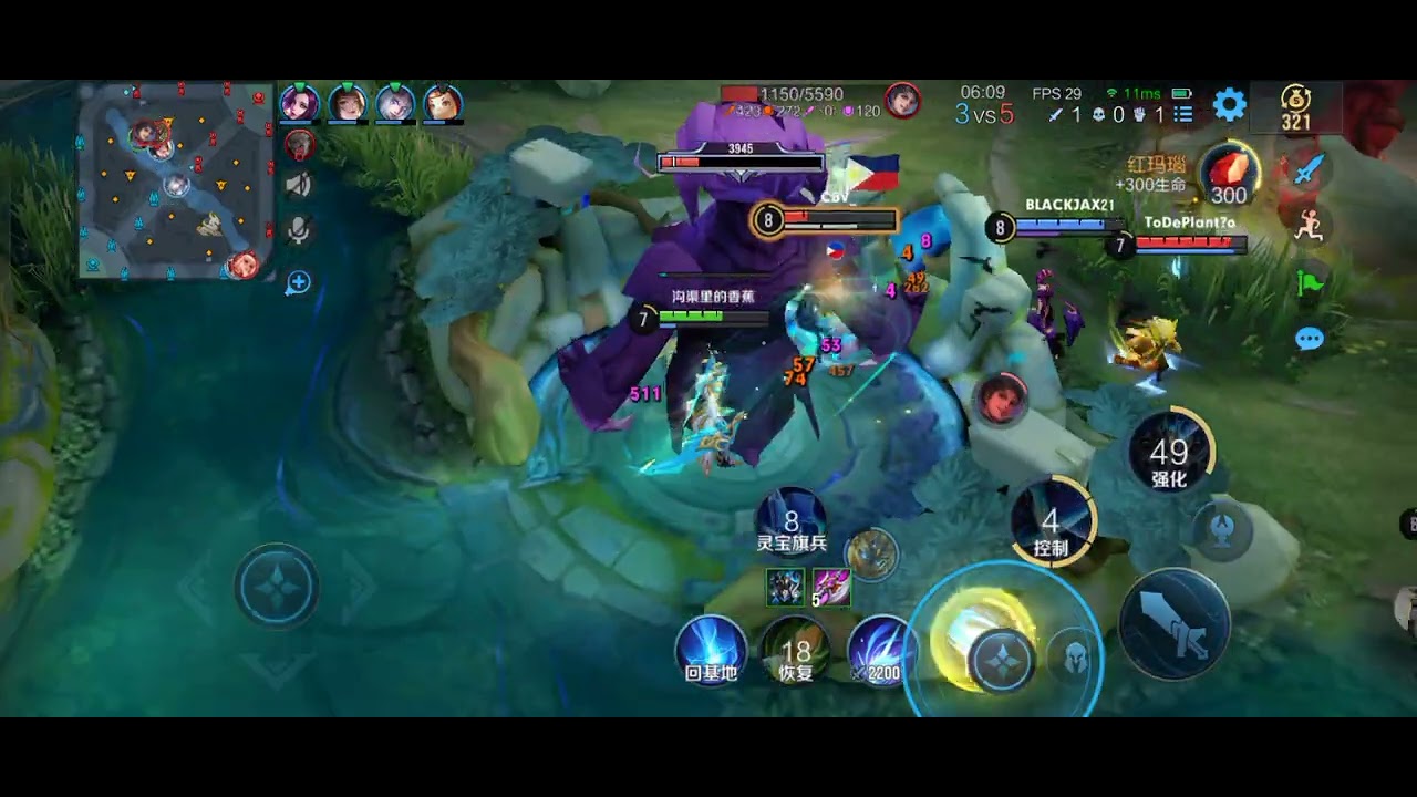 王者荣耀铠,开场就来个王炸（人头）#honorofkings #gaming