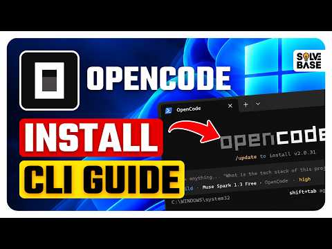 How To Install OpenCode CLI on Windows PC (Step By Step)