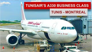 TUNISAIR A330 BUSINESS CLASS: Only Transatlantic Route from Tunis to Montreal screenshot 4