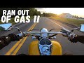 I Ran Out Of Gas On My Bike! (Honda VTX1300C)