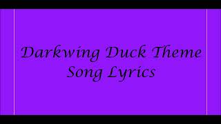 Darkwing Duck Theme Song Lyrics
