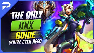 The ONLY Jinx Guide You'll EVER NEED - League of Legends Season 13 by ProGuides Challenger League of Legends Guides 44,821 views 11 months ago 12 minutes, 5 seconds