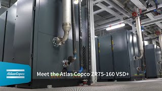 Meet the Atlas Copco ZR75-160 VSD+ | Atlas Copco Compressors