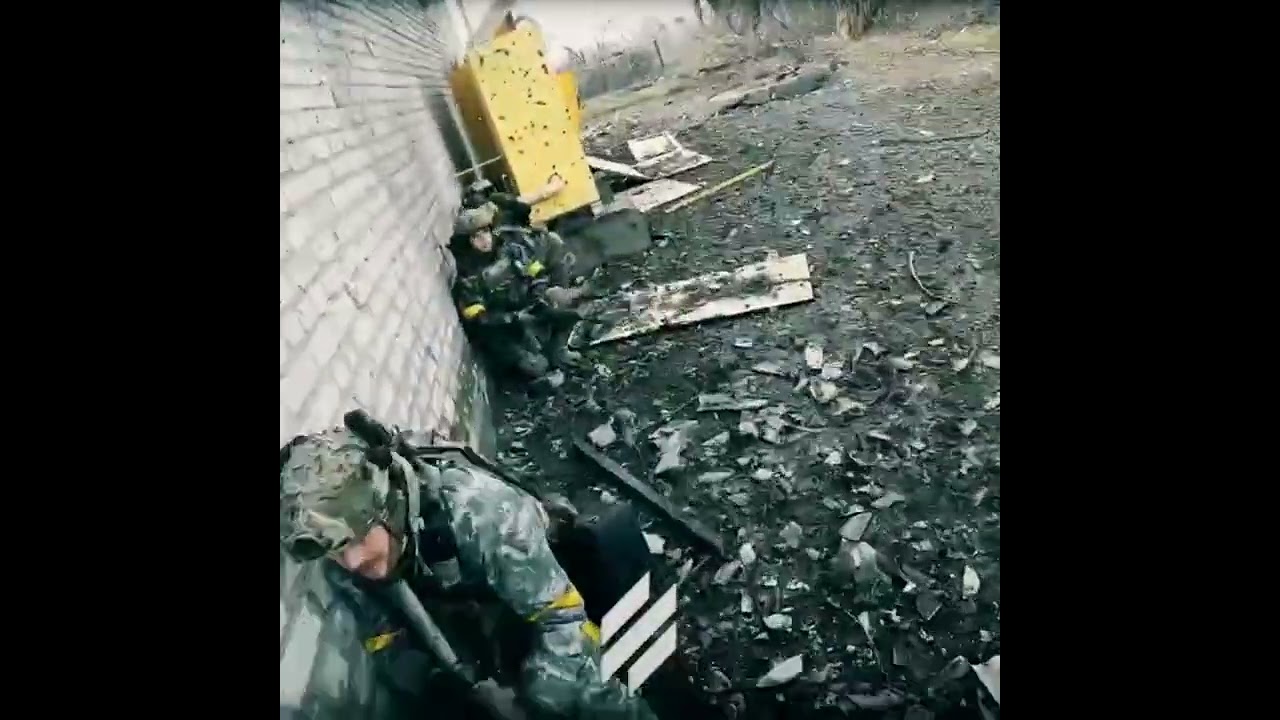 Ukraine war combat footage vs Wagner PMC