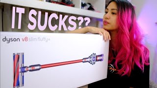 Dyson V8 vacuum review + unboxing how use vacuum heads!!!) - YouTube