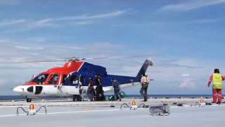 Chopper On And Off Oil Rig East Malaysia - Iphone.m4V