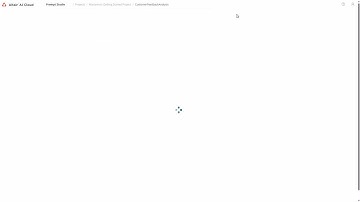 Building and Refine Prompts in Rapidminer AI Cloud - Step-by-Step