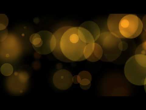Background Particles - Gold Bokeh Glitter Awards - Dust Abstract Background Loop 1 Hour