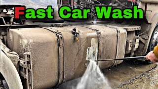 CAR WASH IN 5 MINUTES | HOW TO WASH A CAR FASTER!