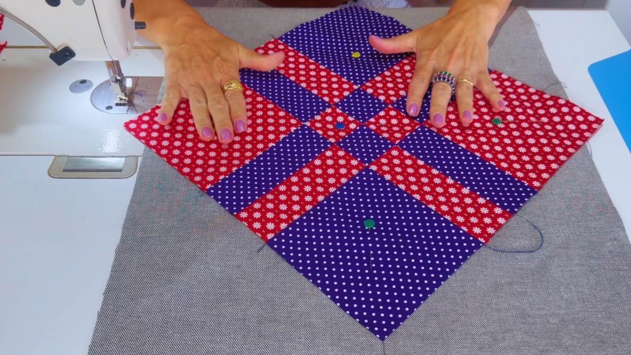 Esse TAPETE de RETALHOS é Muito FÁCIL mesmo para INICIANTES!