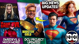 REALLY?! DCU Supergirl & Booster Gold News + Daredevil, Rings of Power S2 Trailer & MORE!