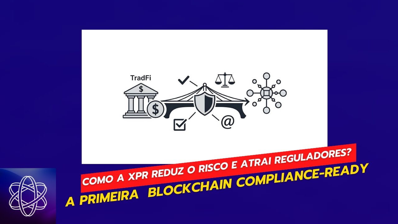 XPR NETWORK: A PRIMEIRA BLOCKCHAIN COMPLIANCE-READY - YouTube