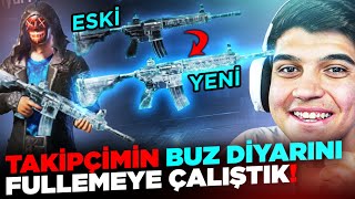 TAKİPÇİMİN HESABINA 2500 TL YÜKLEYİP BUZ DİYARINI FULLEDİM?? | PUBG MOBILE