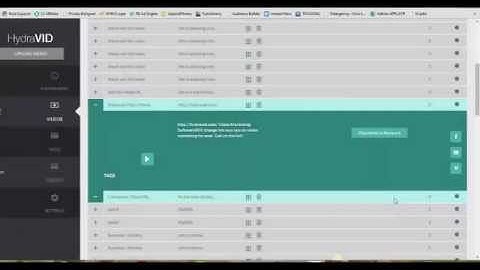 Hydravid soft 2.0 review (Part 3): Syndicate Videos To Video Sharing Sites