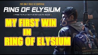 MY 1ST WIN IN RING OF ELYSIUM (NEW BATTLE ROYALE GAME)