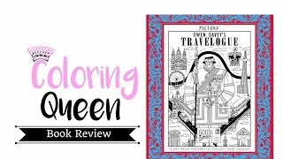 Pictura - Travelogue - Adult Coloring Book Review