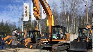 CASE CX 290 заезд на трал(, 2017-03-27T20:34:41.000Z)