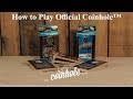 How to play coinhole  official coinhole rules