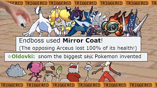 Salty UBER Player Got Destroyed By A Snom On Pokemon Showdown