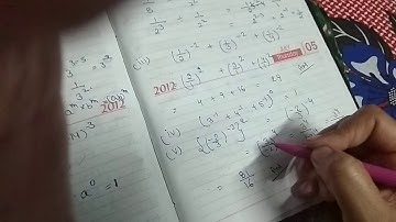 Class 8 Exponents and powers exercise 12.1 with Explanation Q3 , Q4 & Q5