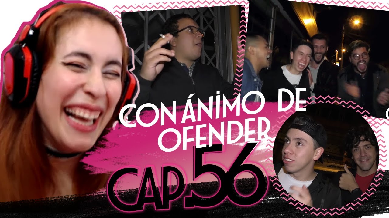 CON ANIMO DE OFENDER (CAP 56) PRIMER REACCION - ARGENTINA REACCIONANDO HUMOR COLOMBIANO UNOS GENIOS!