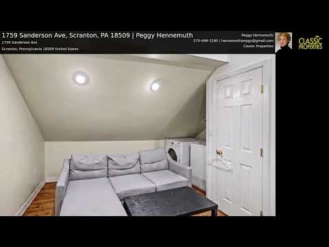 1759 Sanderson Ave, Scranton, PA home video tour
