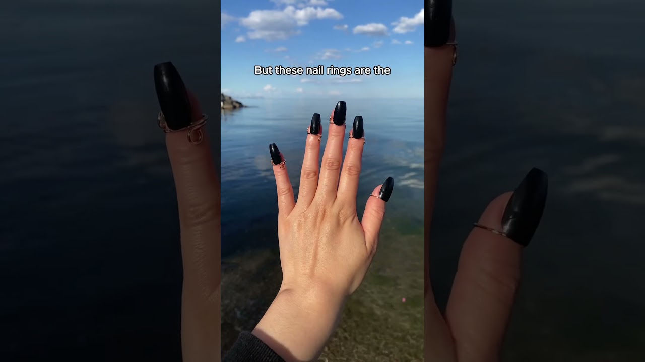 I just love these nail rings 💅💍