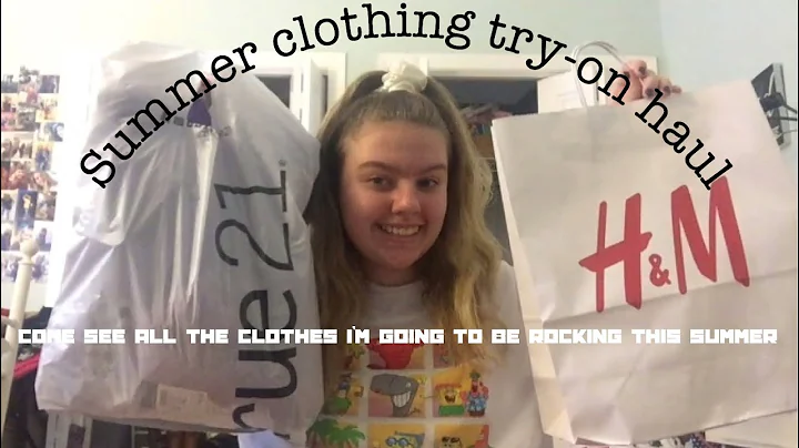 Summer clothing try-on haul