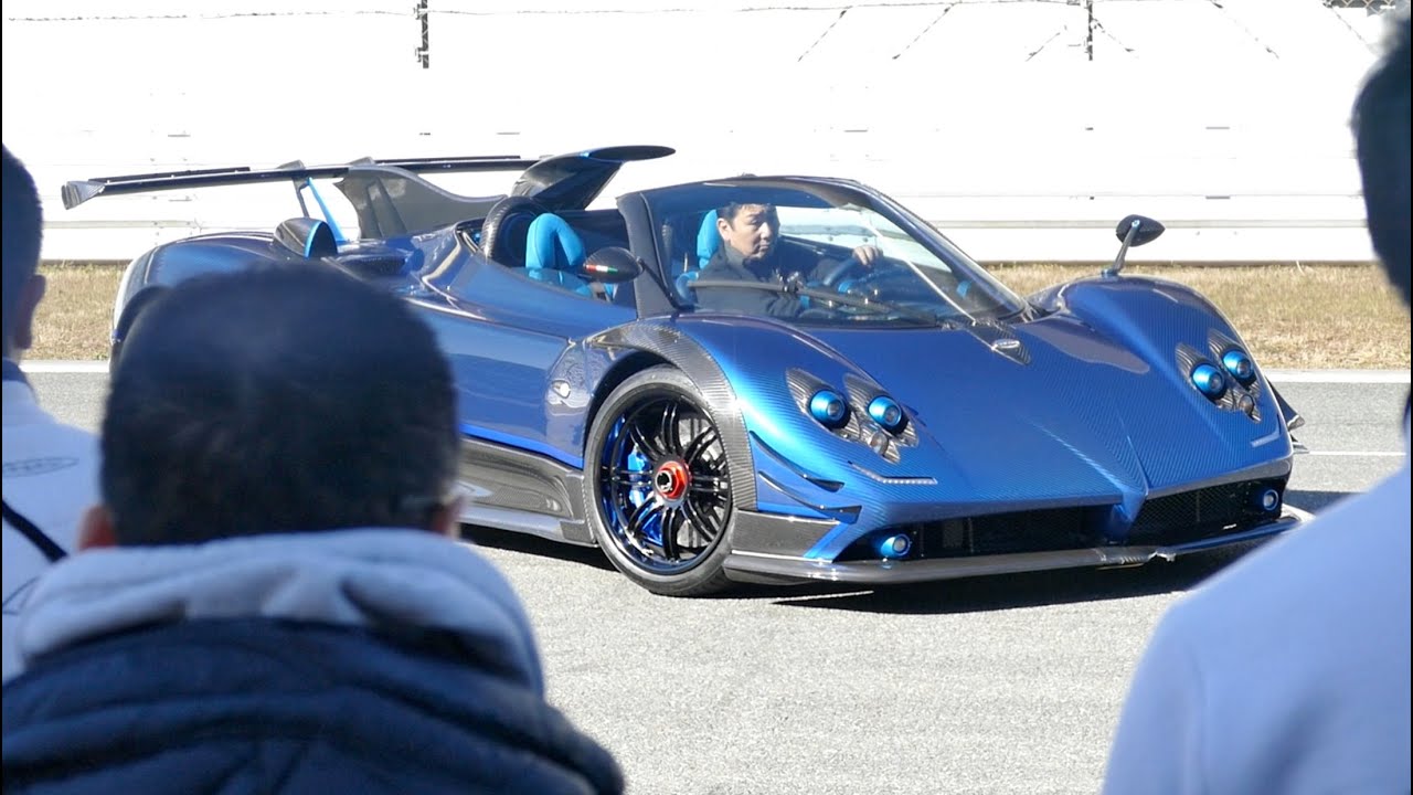 世界初公開！】パガーニ ゾンダ 希竜の、貴重な走行シーン！Pagani 