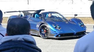 【世界初公開！】パガーニ ゾンダ 希竜の、貴重な走行シーン！Pagani Zonda Kiryu World Premire Exhaust Sound