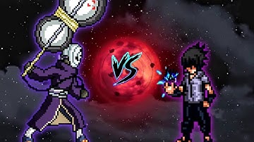 War Uchiha Obito OP (New) VS Sasuke Rinnegan V2 OP in Jump Force Mugen