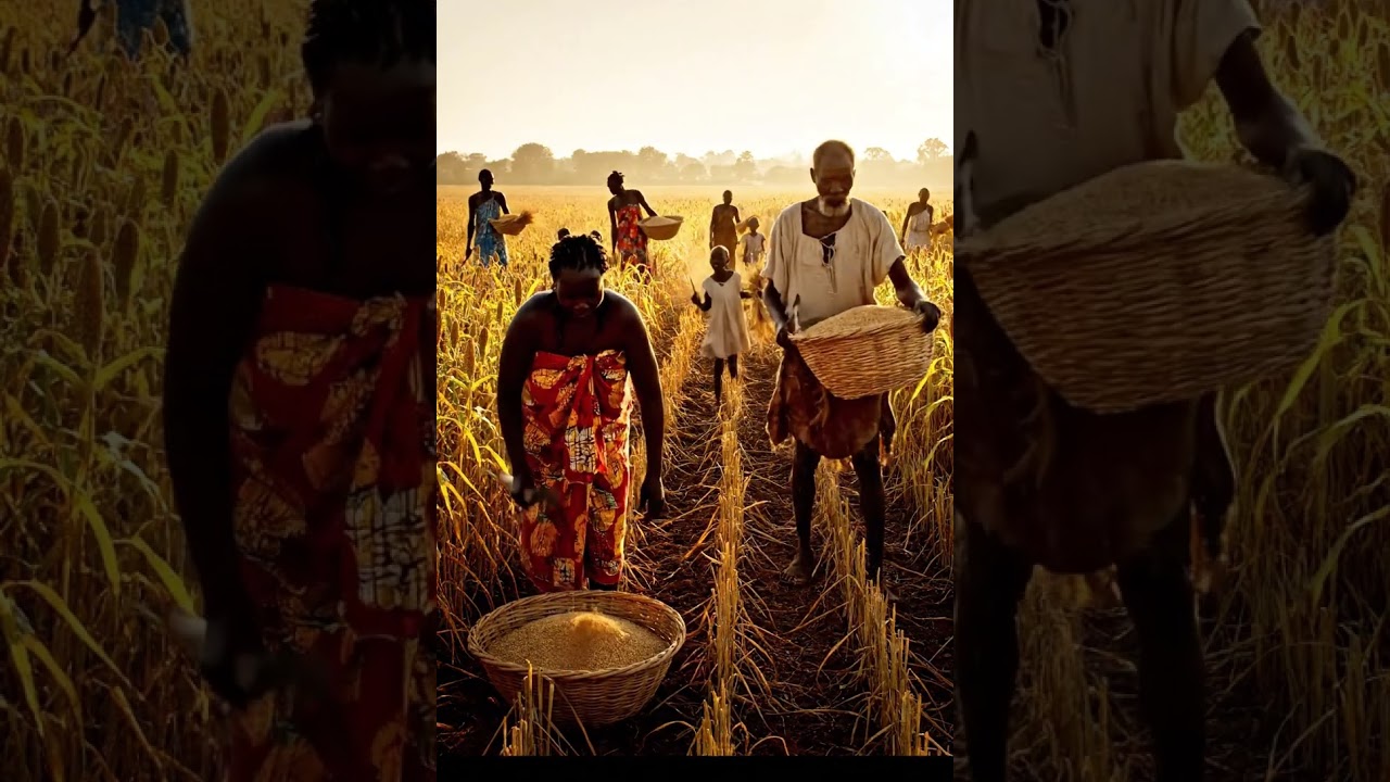 How African Tribes Harvest Their Crops | Ancient Farming Traditions