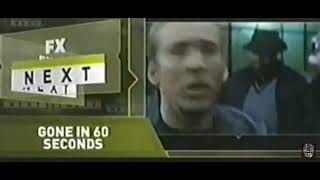 Gone In 60 Seconds (2000) FX Promo 