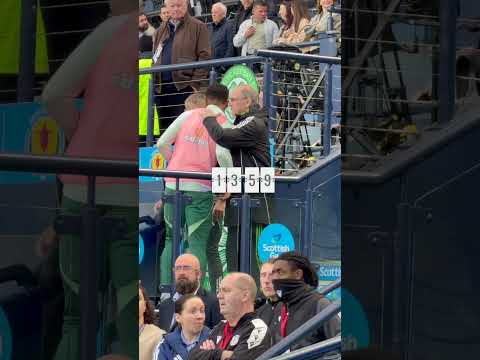 Every second counts ⏳ #CELSTM | #ScottishCup | #CelticFC🍀