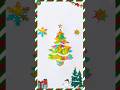 How to easy drawing Christmas Tree 🎄 #christmas #drawing #easyart #colorful #painting