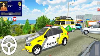 Br Policia - Simulador || Police Spooky Jeep 4x4 Driving || Police Wala Games || Best Android Game screenshot 3