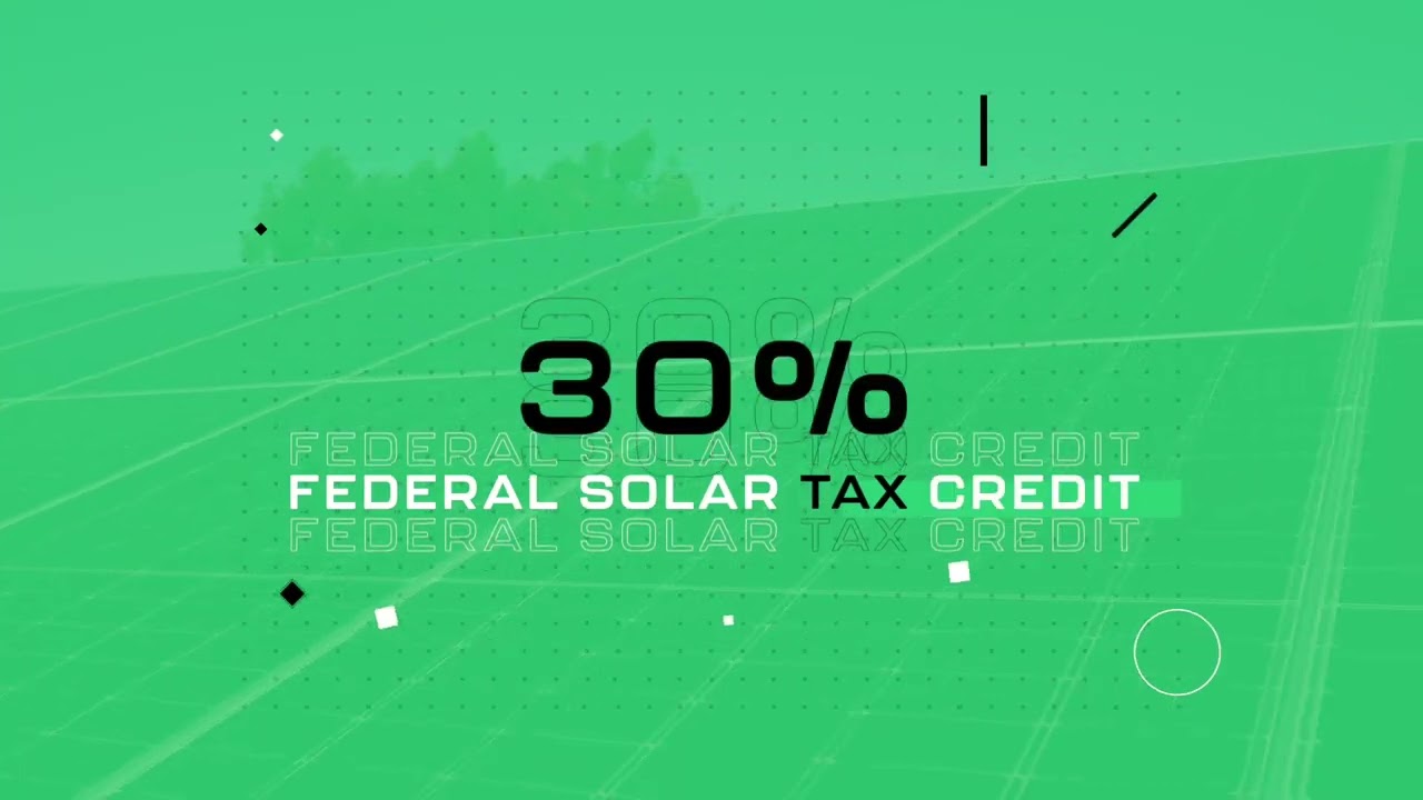 Save with the 30% Solar Tax Credit