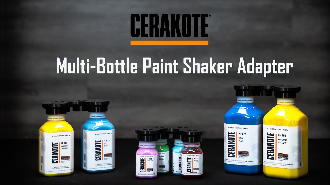 Cerakote  Multi Bottle Paint Shaker Adapter 