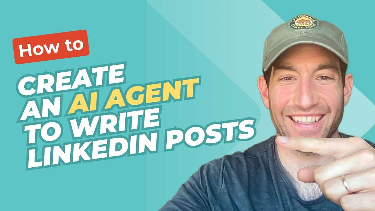 How to build an AI agent to write LinkedIn posts