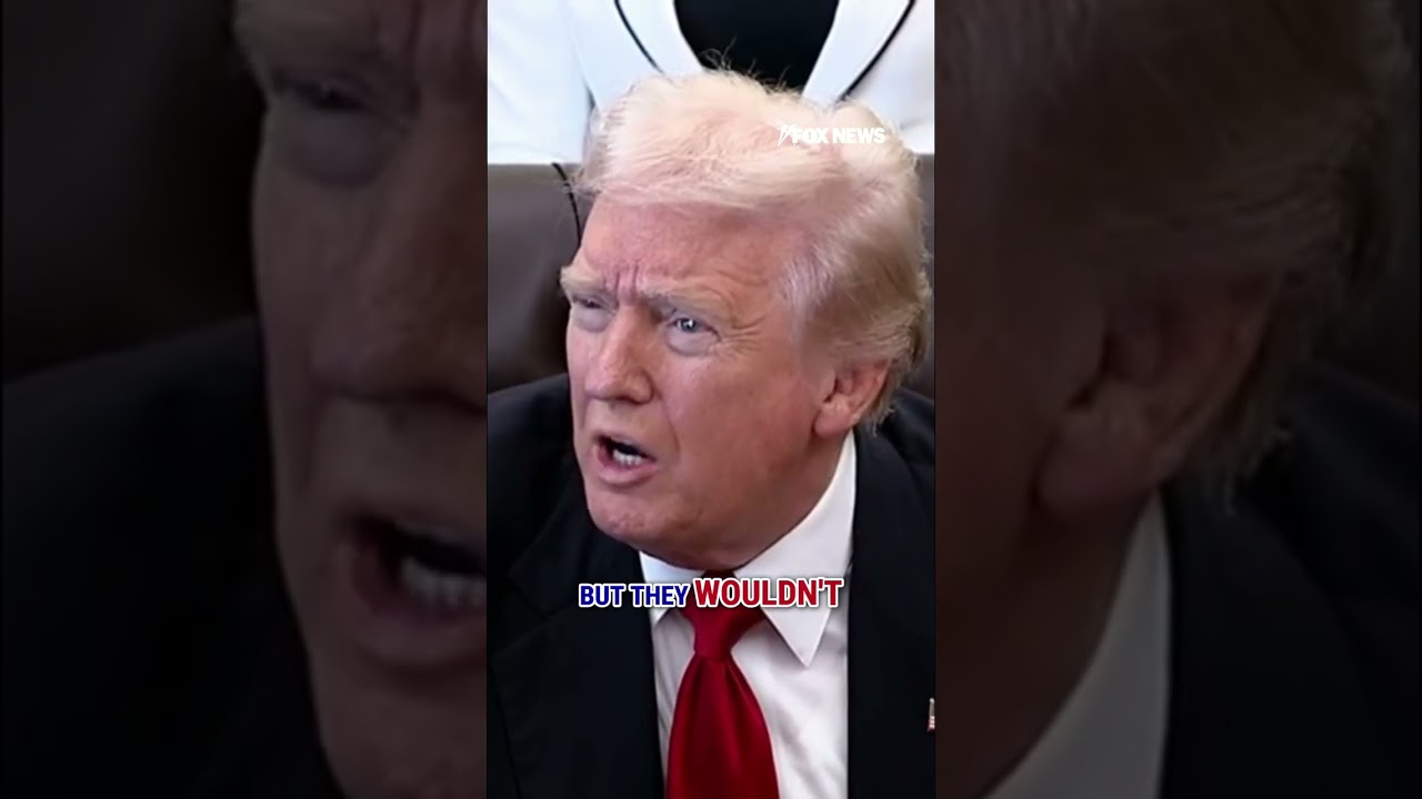 Trump: I'm ending war because of these tariffs 