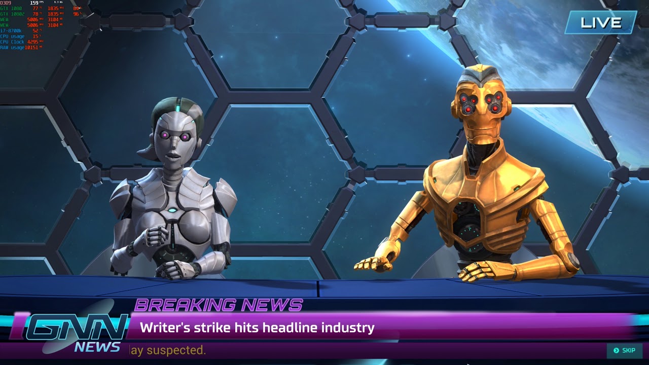 Master of Orion Klackon playthrough 4k 60fps with g sync GTX 1080 SLI PC