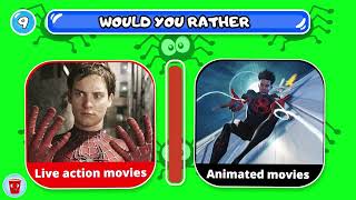 Would You Rather... Spider-Man Across The Spider-Verse 🕷️