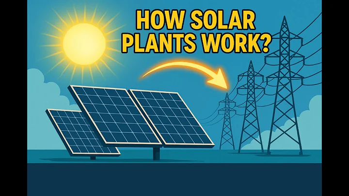 🔆 How Do Solar Plants Work? ⚡ On-Grid Solar Power System Explained