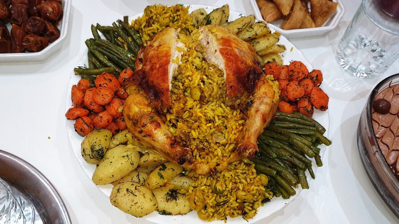 دجاج لكندير في فطور رمضان كيحمق العائلة وكيجي كدوب في الفم بشرمولة لذيذة كيجي كدوب فلفم شهيوات رمضان