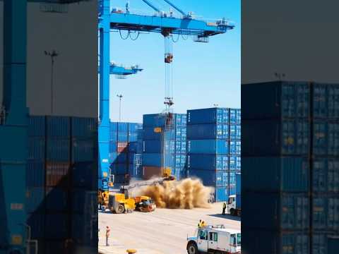Terrifying Crane Collapse