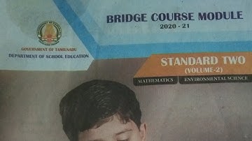 Bridge course module 2nd std English Day 7,8,and 9 worksheets
