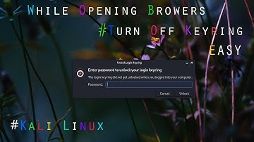 Chrome asking password again and again | kali linux chrome | Remove password from chrome | solution
